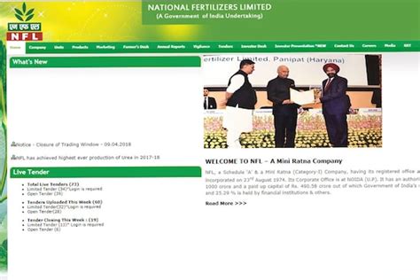 nfl ess portal|national fertilizers limited official website.
